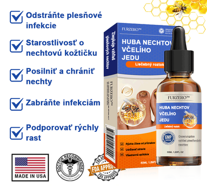 🐝🐝FurzeroTM Včelí jed na plesne na nechtoch: kompletné riešenie plesní na nechtoch 🌟👣